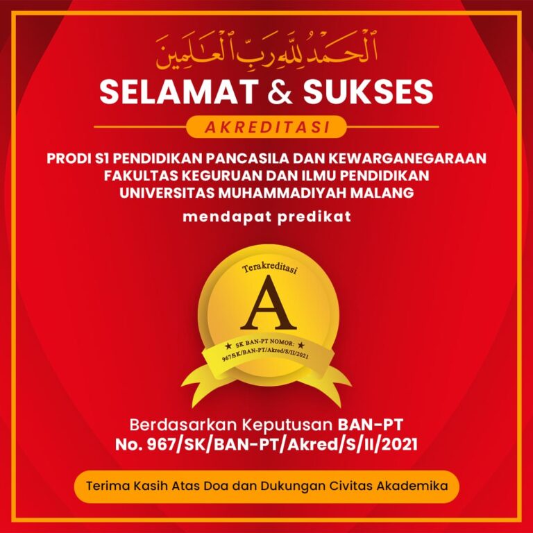 Prodi PPKn Raih Akreditasi A